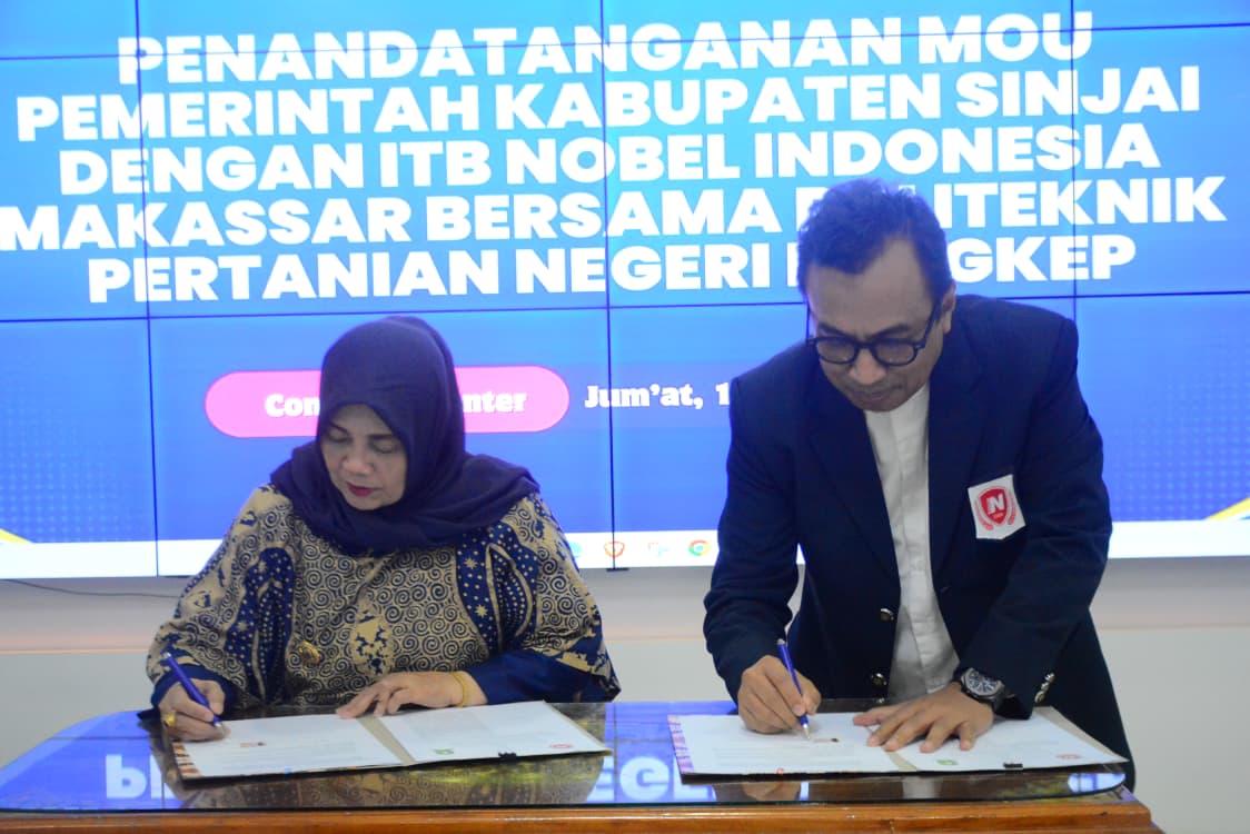 Pemkab Sinjai Sepakat Kolaborasi dengan ITB Nobel Indonesia